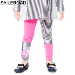 Saileroad/От 1 до 6 лет зимние детские толстые Леггинсы для женщин для штаны для девочек Новые леггинсы для девочек Детская накидка Enfant хлопковая