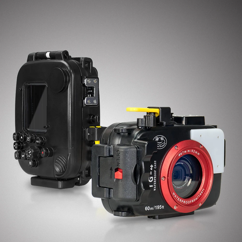 For Olympus TG4 Camera Underwater Housing Case Waterproof Diving Bag Shooting PC Equipment water resistance box (4)