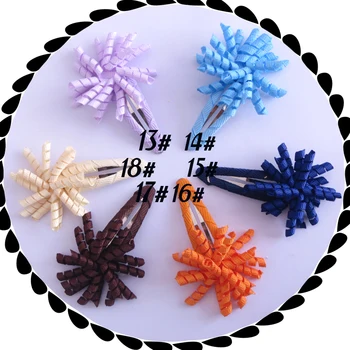 

30 BLESSING Good Girl 1.5" Corker Hair Bow Use 1/8" Ribbon Snap Clip 48 No.