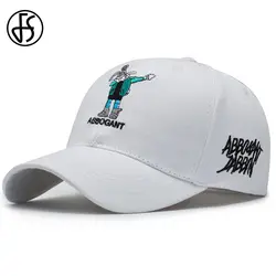 FS Ribbit Animal Face cap s для мужчин и женщин, бейсбольная Кепка с вышивкой в стиле хип-хоп, уличная белая хлопковая летняя кепка Gorra Animales 2019