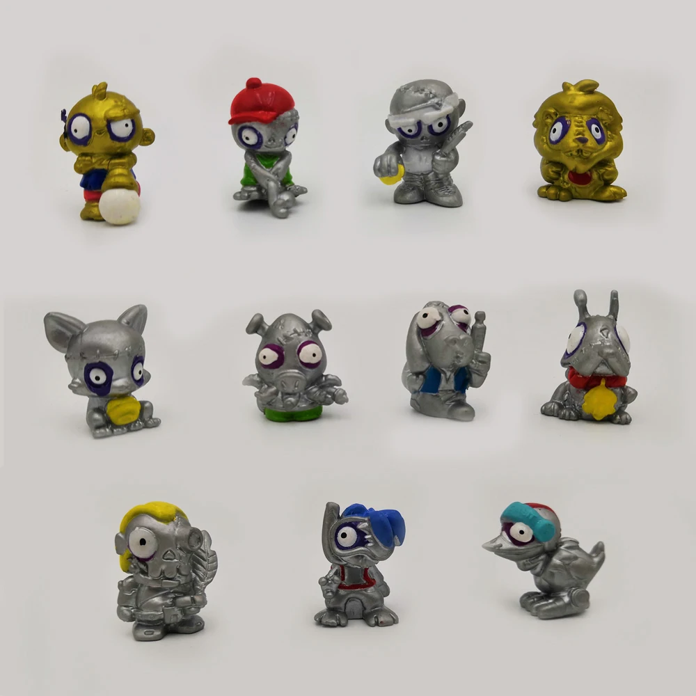 

25-200 Pcs lot Zomlings Garbage Zombie Action Figures Pocket Toys Monster Squish Bendy Soft Toy Mini Trash Dolls Ultra Rare