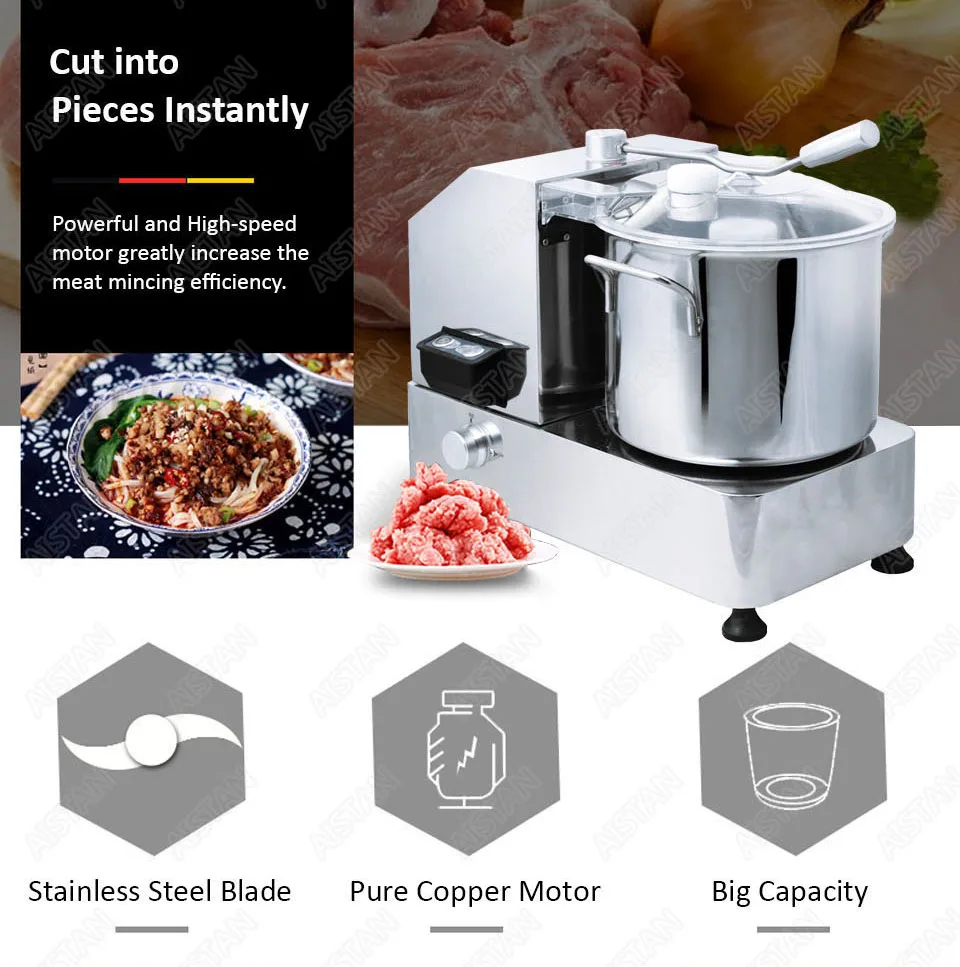 HR6/9/12 Electric  Vegetable Cutter Stainless Steel Food Cutter Machine Professional vegetable slicer cutter Food Processor