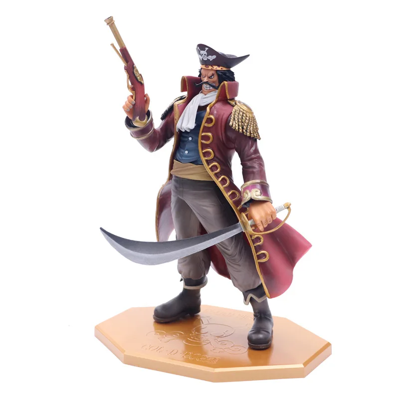 One Piece Gold Roger Gol D пиратский король MH DX аниме фигурка из ПВХ Ace отца пиратов