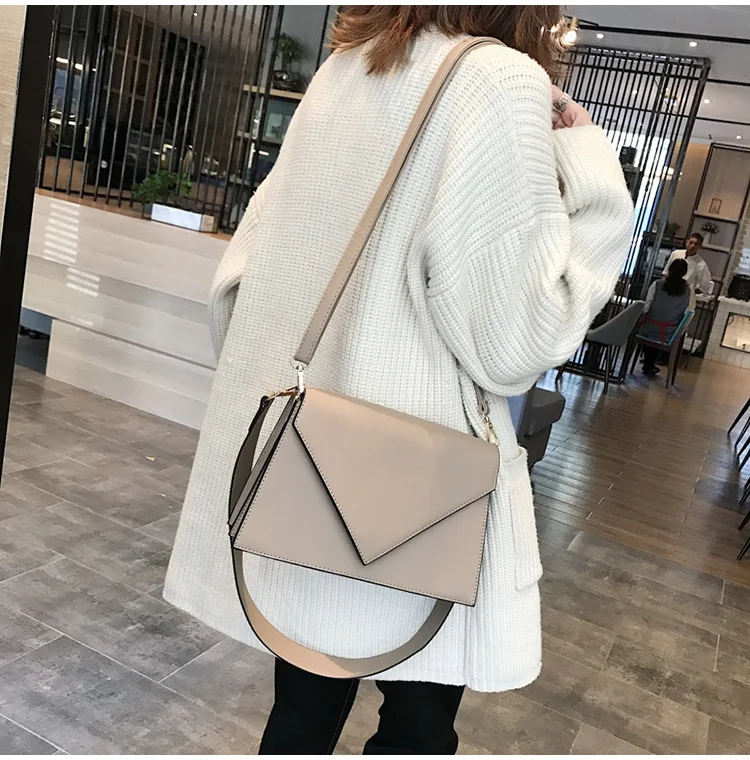 Европейская мода повседневное квадратный мешок 2018 Новый высокое качество из искусственной кожи женские дизайнерские сумки Простой плеча
