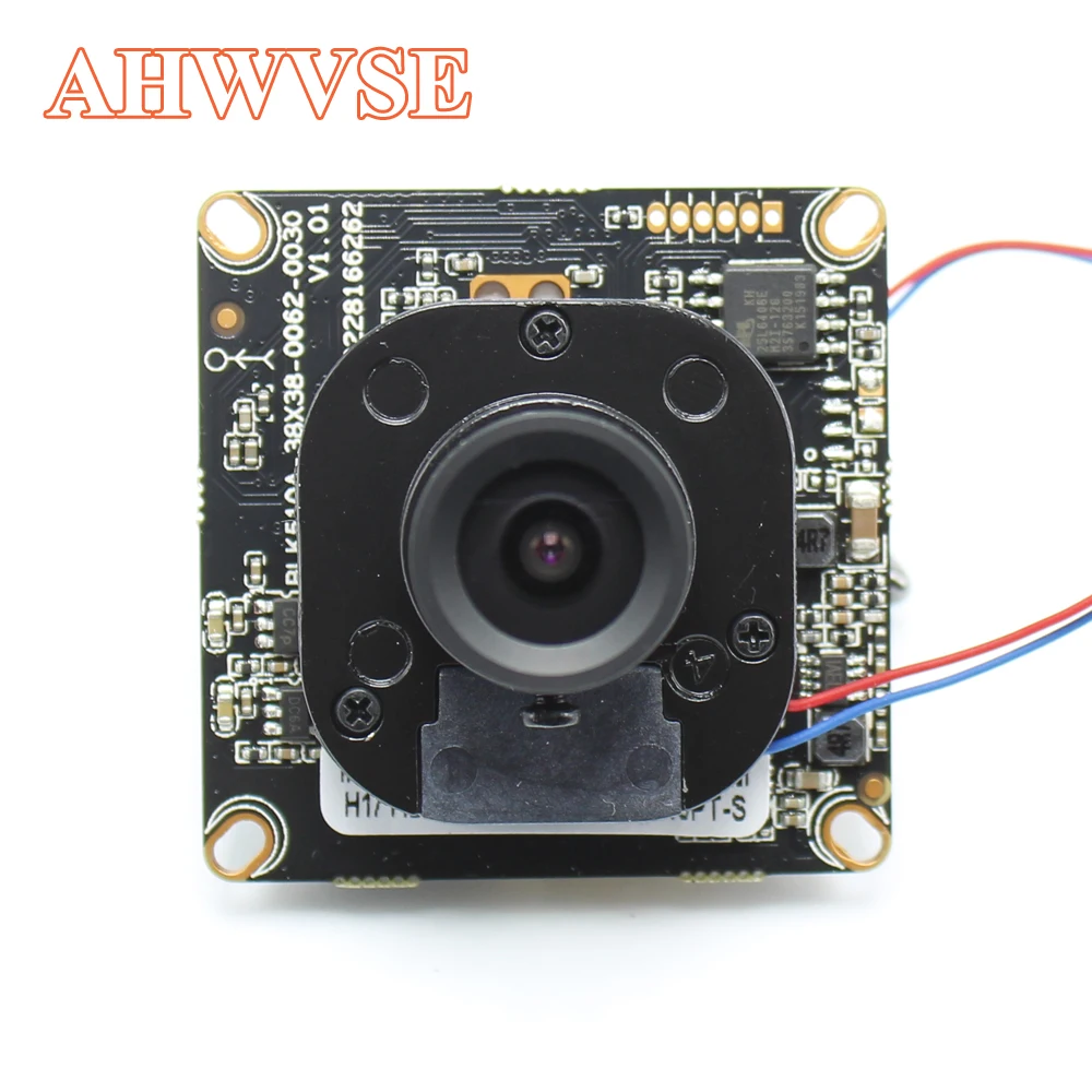 AHWVE DIY 1080P 2MP ip-камера модуль Плата с IRCUT RJ45 кабель ONVIF H264 мобильное приложение XMEYE Serveillance CMS 2,8 мм объектив