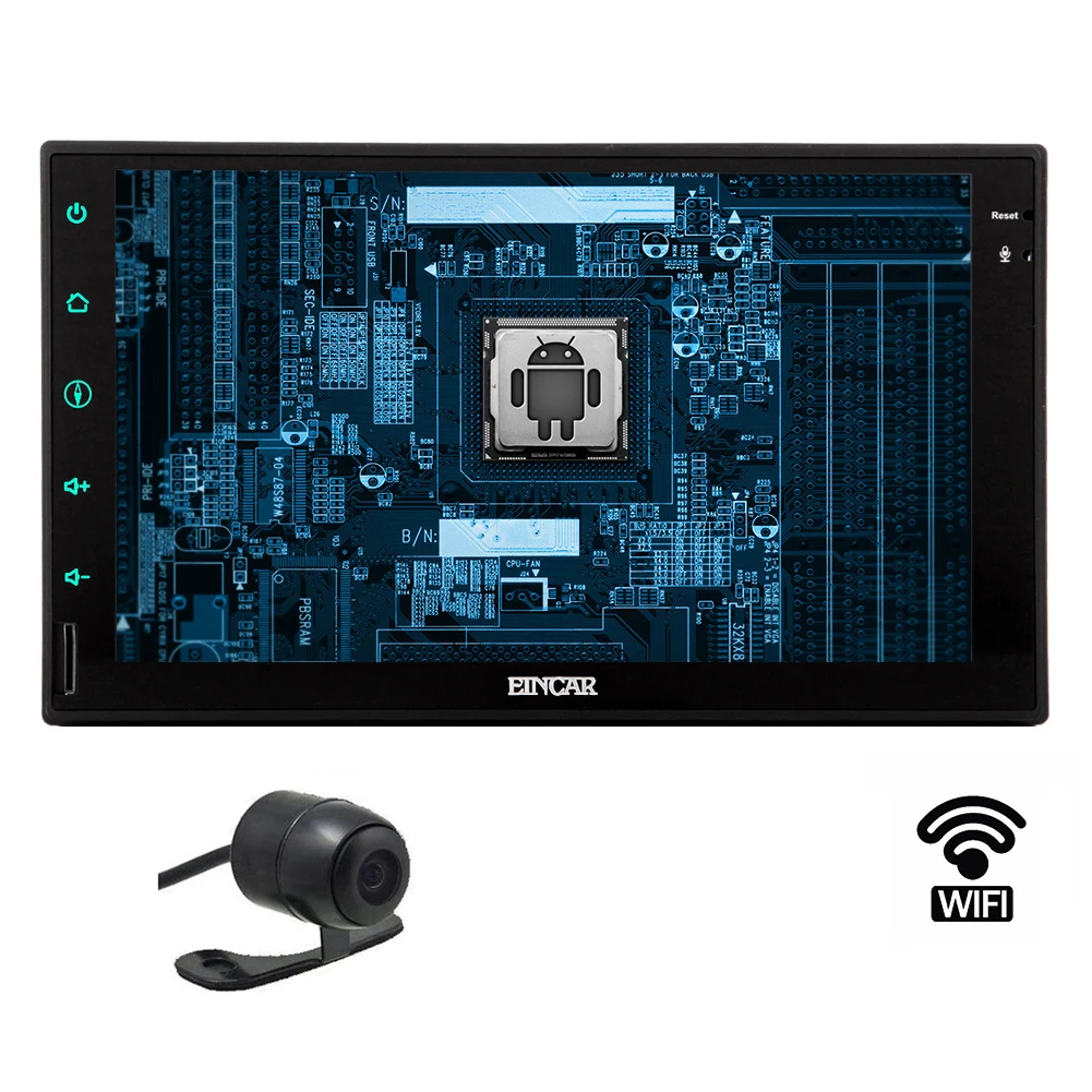 Top Android 5.1 Map No-DVD Tablet GPS WiFi EQ 4-Core 7" Auto Car Stereo APP CD Autoradio Video Radio SD 1080P 14