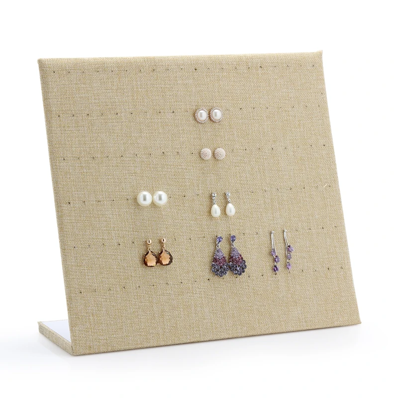  Fashion L-type Jewelry Display Stand Earrings Holder Earring Display Stand 3 Color Hot Sale Gift Sh