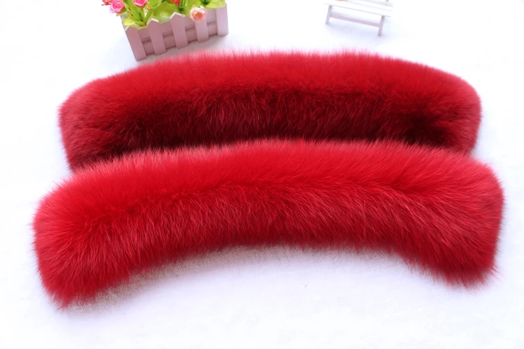 natural fox fur collar scarf (15)