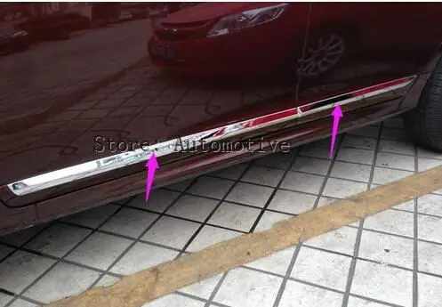 

Chrome car door body lower cover mouldings 4pcs For XC60 2015 2014