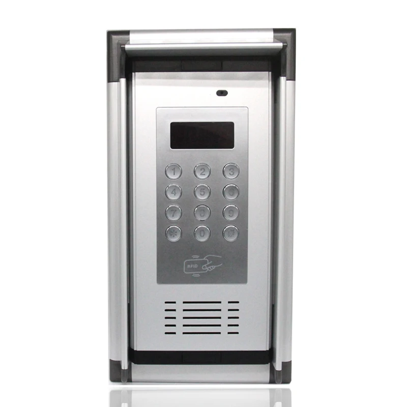 3G GSM Access Control K Apartment Intercom by Free Phone Call with RFID Card & Rainproof Hood Home factory secure System K6