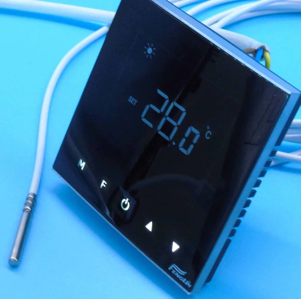 5KW 100 240VAC Radiant пол с подогревом термостат электрически подогреваемый контроль