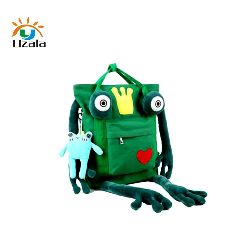 Popular new Korean version of canvas cute backpack cartoon backpack. W3