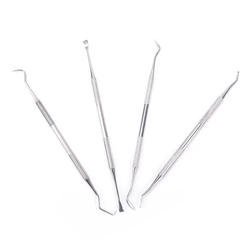 z 6 Pcs Stainless Steel Rifle Cleaning Picks Gun Cleaning Pick Brush Design-A@d