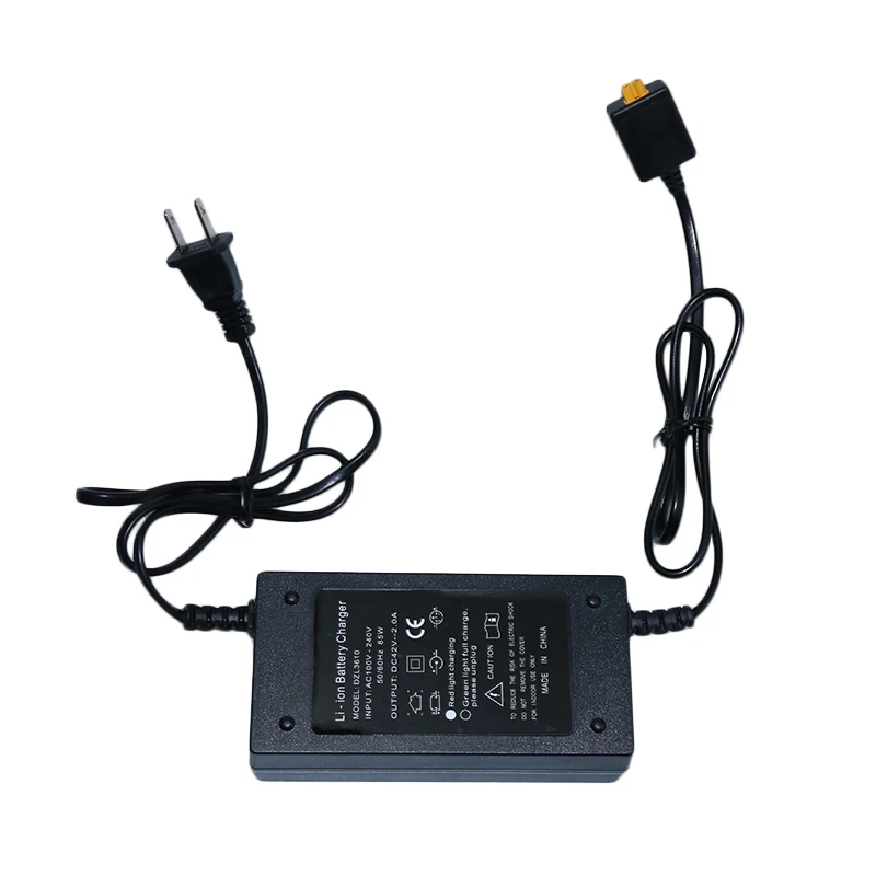 42V 2.0A Imortor литий ионный аккумулятор зарядное устройство AC100V 240V/50 60 HZ 85W|Аксессуары