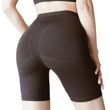 Ощущение голой Йоги Спортивные Лосины Шорты персик хип фитнес шорты бедра колготки обтягивающие брюшные шорты для йоги Леггинсы