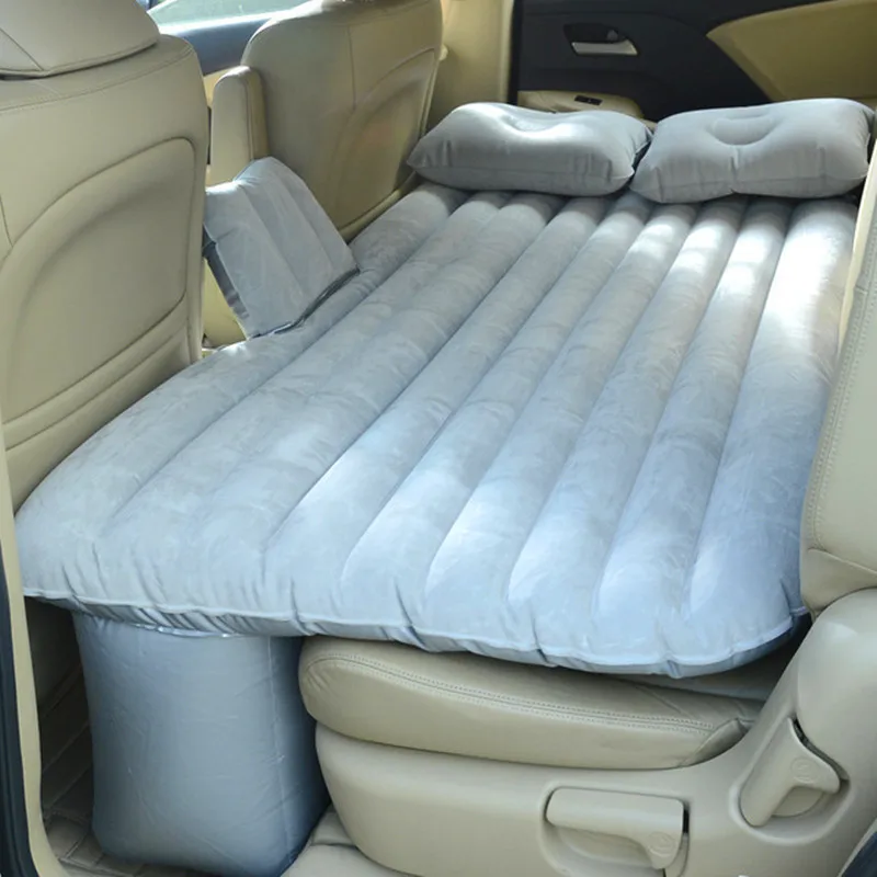 Высококачественная Автомобильная задняя крышка сиденья матрас для путешествий надувная кровать с насосом кровать для автомобиля
