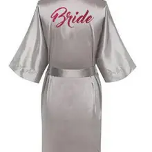 Горячее женское атласное шелковое платье свадебное халат атласный свадебное платье подружки невесты HP002 AU