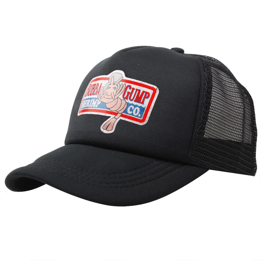 BUBBA GUMP cap SHRIMP CO. Бейсболка для грузовика, мужская и женская спортивная летняя бейсболка, кепка Форрест Гамп, Регулируемая Кепка, 11 цветов