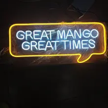 Знак освещения открытый Рождество украшения Мягкая неоновая трубка