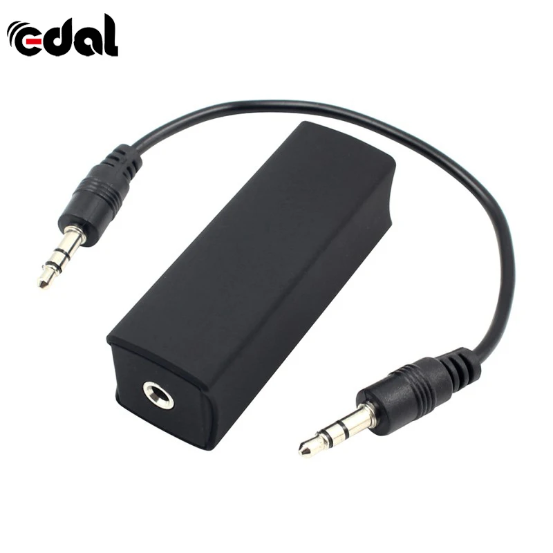 

Ground Loop Noise Isolator for Car Audio System Home Stereo with 3.5mm Audio Cable Noise Cancelling 2017 New