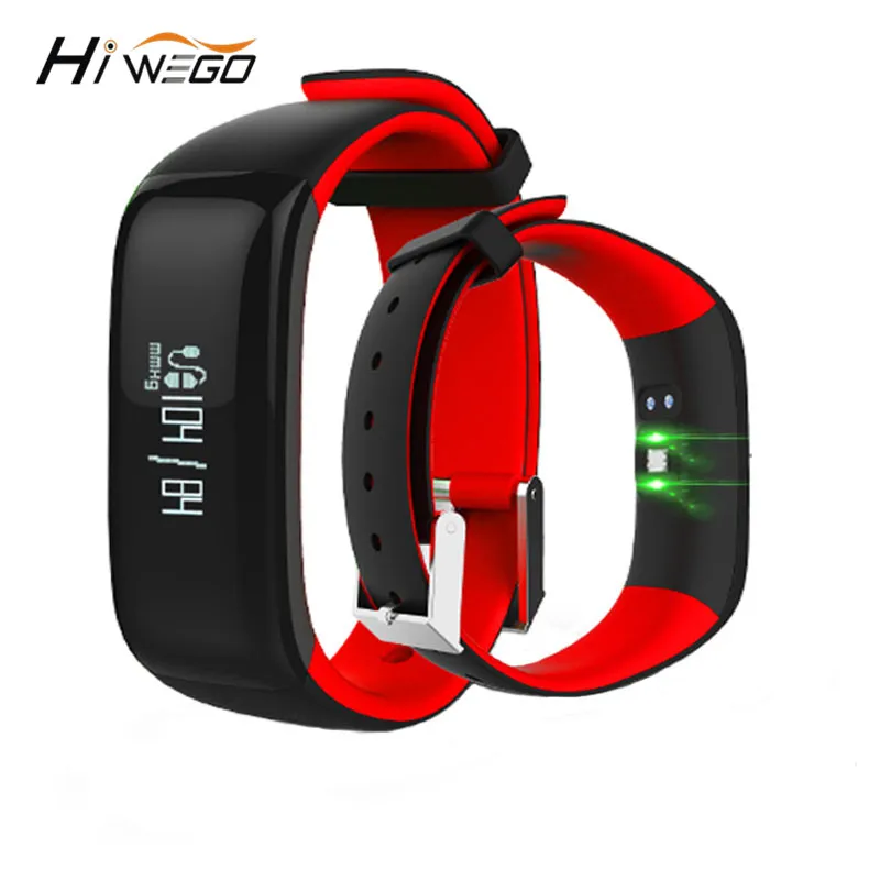 P1 Smartband Watches Blood Pressure Bluetooth Smart Bracelet Heart Rate Monitor Smart Wristband Fitness for Android