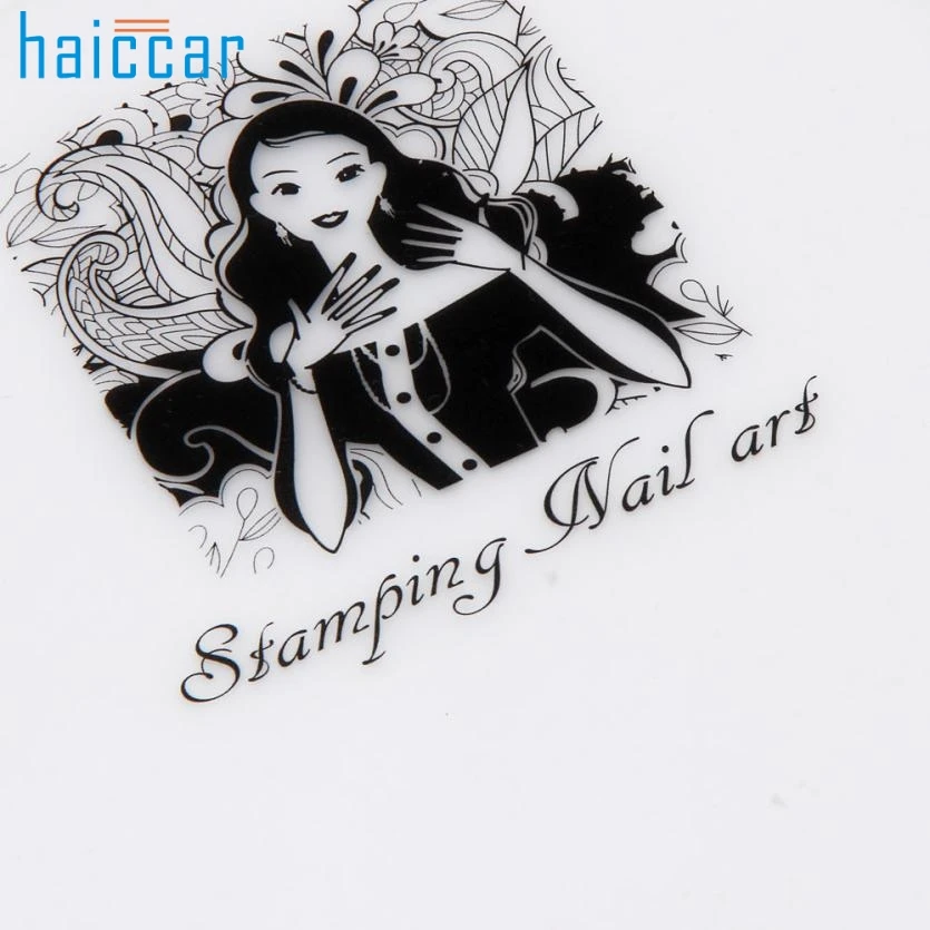 

Beauty Girl Hot New Silicone WorkSpace Stamping Plate Washable Mat Table Transfer Toools For Nail Art Oct 28