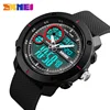 SKMEI Sport Watch Men Double Time 5Bar Waterproof Watches Alarm Clock Chrono Dual Display Wristwatches relogio masculino 1361 ► Photo 1/6