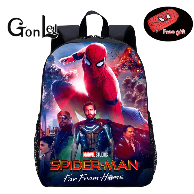 

3D Marvel New Children School Bags for Boys Backpacks Child Boy Spiderman Book Bag Satchel Knapsack Mochila Escolar