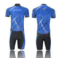 2016 синий XINTOWN Для мужчин команда велосипед майки или шорты Pro Велоспорт одежда Костюмы Рубашки mtb Одежда Велоспорт Джерси велосипедов Топ