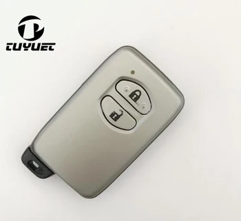 

Brand New Keyless Entry Smart Remote Key Shell FOB Case 2 Buttons For Toyota Camry Crown Highlander Prado With Blade