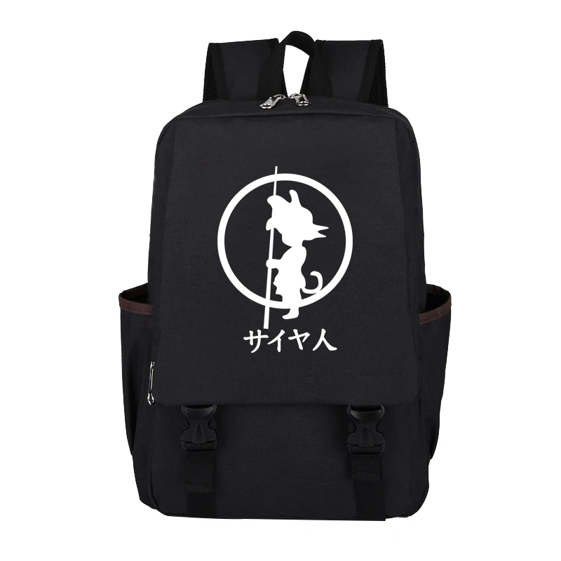 

Cartoon Anime Dragon ball backpack student School bag canvas unisex anime Backpack