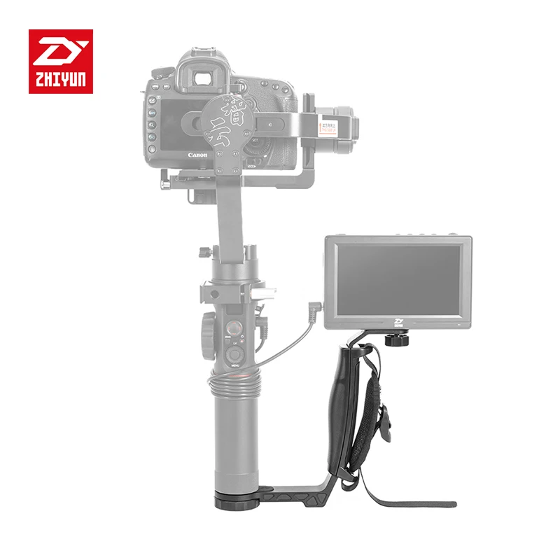 

Zhiyun Crane 2 Gimbal Accessories L Bracket TransMount Mini Dual Grip for LED Light/Microphone/Monitor