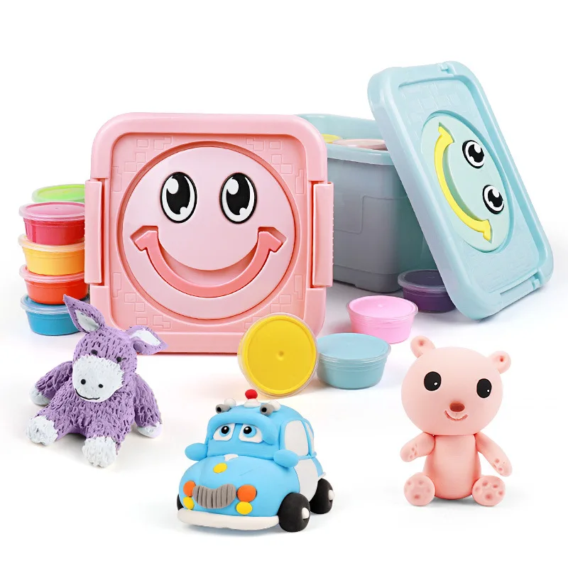 

36 PCS Colorful Kids Modeling Soft Clay Air Dry Clay Studio Toy 36 Bright Color No-Toxic Modeling Clay Creative DIY Crafts