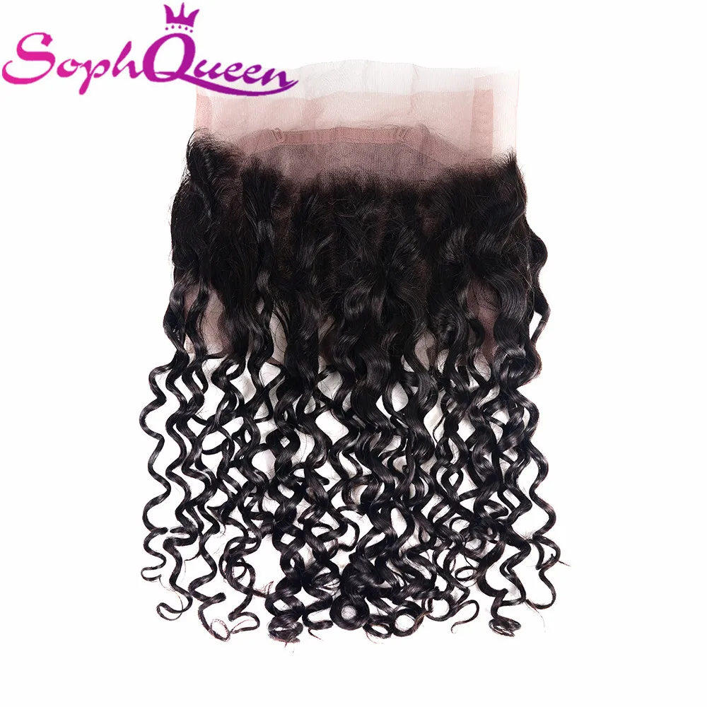 Soph Queen 360 Lace Frontal Wig Deep Wave Brazlian Remy Lace Front Human Hair Wigs For Black Women 100%Human Hair Wigs Free Part