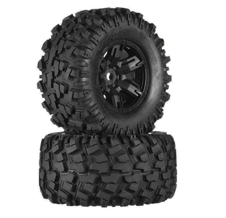 

2PCS TRAXXAS Original 1/5 X-MAXX tires Wheels Tire tyre for 1/5 Traxxas X-MAXX 8S RC Monster truck model #7772X 7772R 7772A