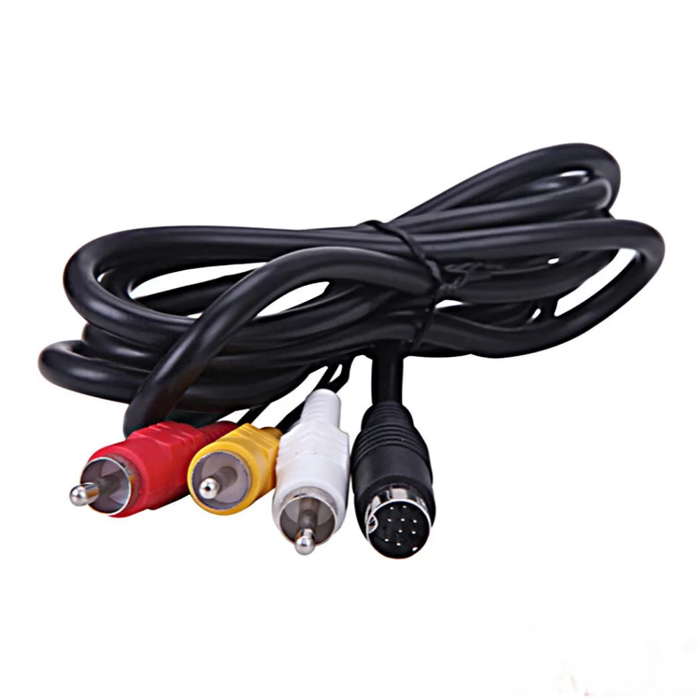 FZQWEG 3RCA Audio Video AV Cable Cord for Sega Saturnin Cables from