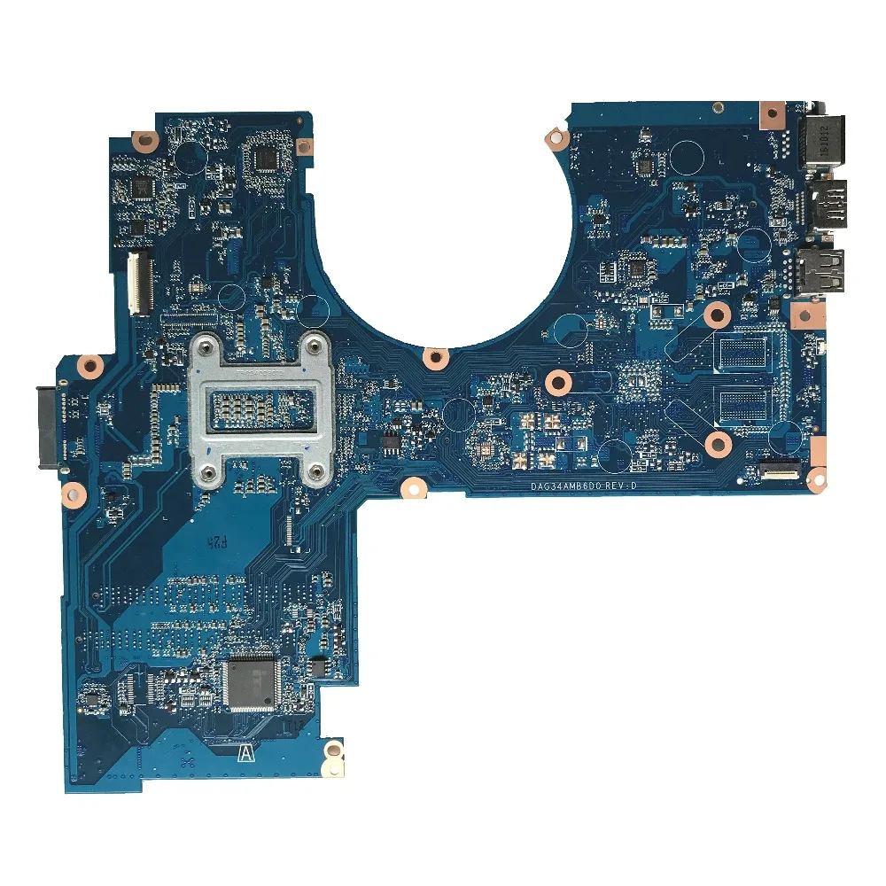 Clearance For HP 15-AU Laptop Motherboard DAG34AMB6D0 901574-601 With I5-7200U CPU DDR4 MainBoard 100% Tested Fast Ship 5