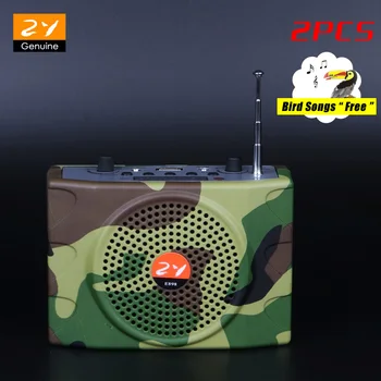 

2PCS/Lot Camouflage 500M Remote Control Outdoor Hunting Decoy Bird Caller Sound Speaker Voice Amplifier 888PCS Bird Songs