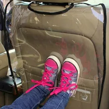 Car Auto Seat Back Protector Cover For Children Kick Mat Mud Clean Protection For Children Waterproof