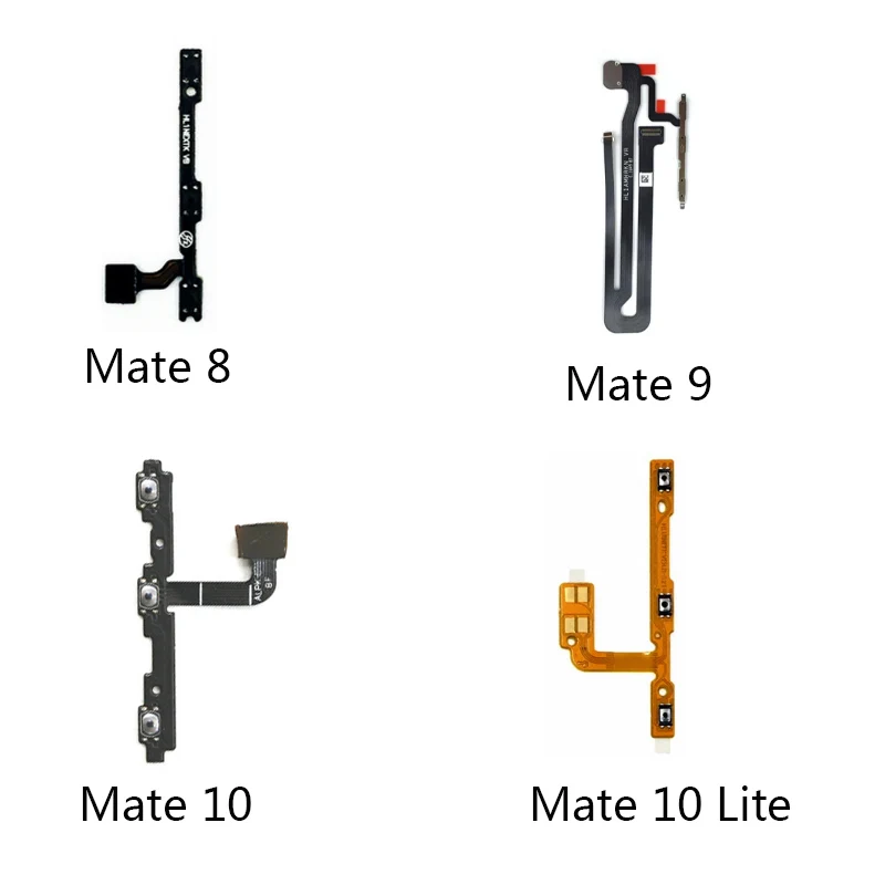 

High Quality Power Switch On Off Mute Volume Button Control Flex Cable For Huawei Mate8 9 10 Lite G7 G8 Repair Parts Flex Cable