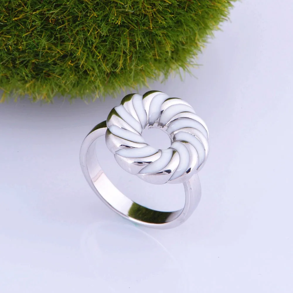 Almei комплект ювелирных изделий леди серебряные украшения Оптовая Bijoux Мода милый круглый черный в полоску золото Цвет для Для женщин
