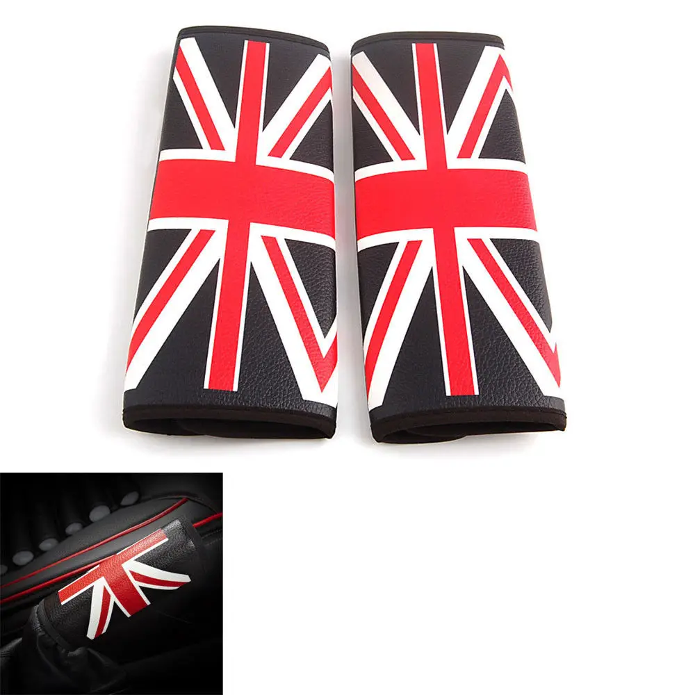 2Pcs High Quality Car Seat Belt Shoulder Cushion Cover Pad Fit For Mini Cooper