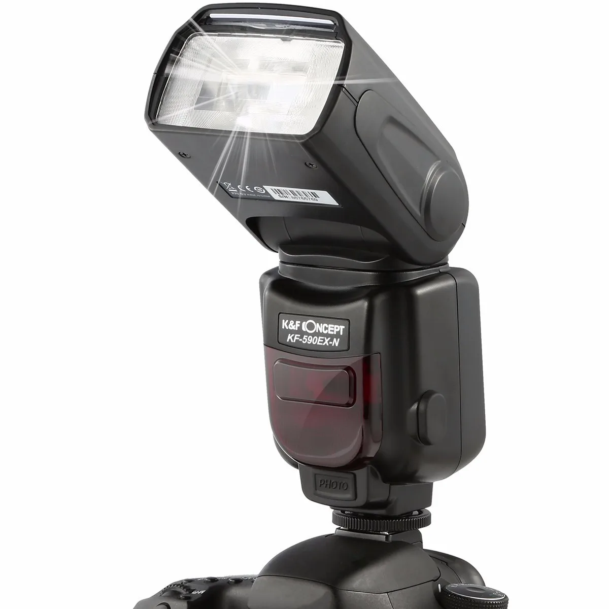 K & F CONCEPT KF590EX N LCD Беспроводная TTL вспышка Speedlite Master Slave Speedlight для Nikon d3300 d7200 d3200 d800 d750