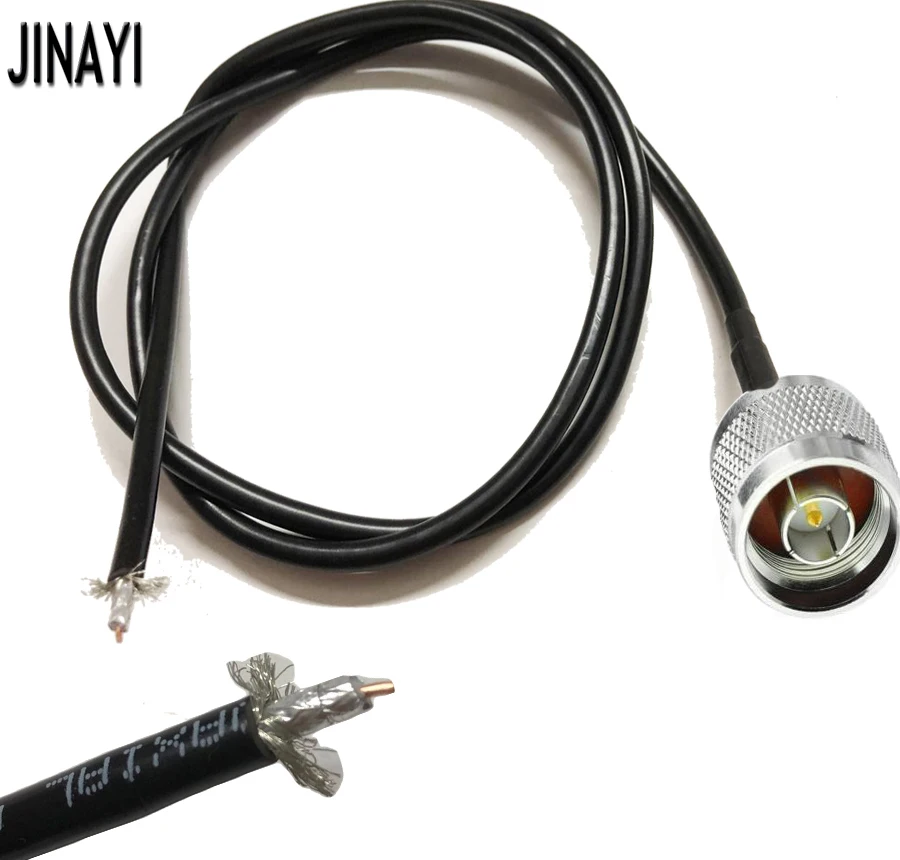 SMA N BNC UHF pL259 TNC RP TNC Male Connector RF Coaxial Jumper Cable