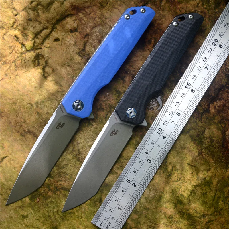 Najtaniej CH3507 G10 uchwyt składany nóż D2 ostrze łożysko kulkowe podkładka Flipper scyzoryk z klipsem