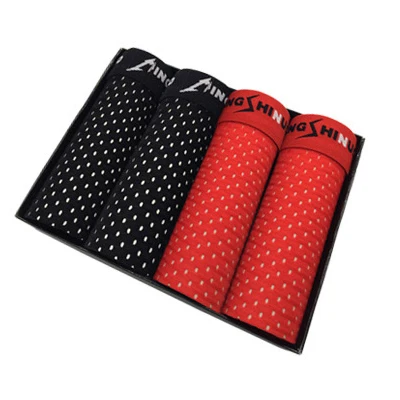 4pcs-F Jerrinut 2/3/4 штуки в партии трусы-боксеры Для мужчин нижнее белье мужские боксеры Лидер продаж дышащие мужские трусы боксеры для мальчиков, трусы, мужские шорты, боксеры - Цвет: 4pcs-F