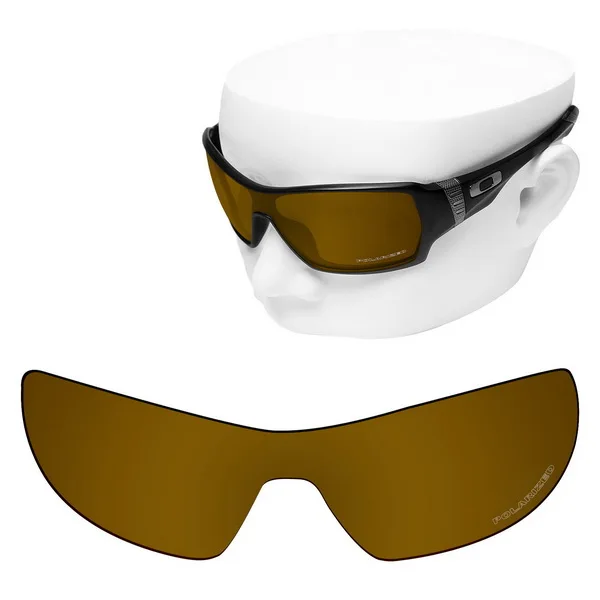 Peace Gold OOWLIT Анти-Царапины Сменные линзы для-солнцезащитные очки Oakley ответвление OO9190 травления поляризованных солнцезащитных очков - Цвет линз: Peace Gold