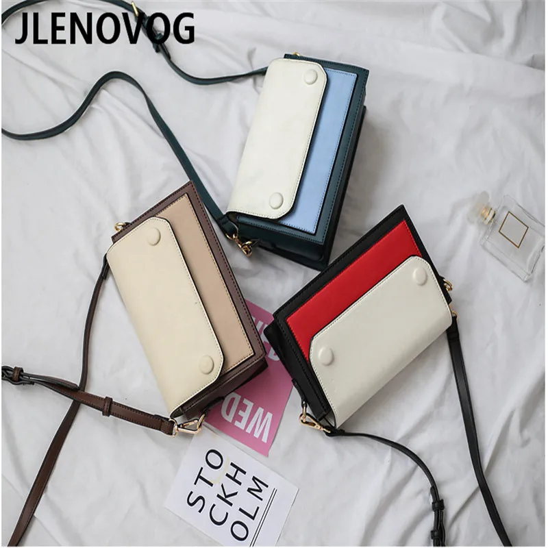 

One-shoulder diagonal portable new women's bag women's handbags small square beanie trend fashion color handbags