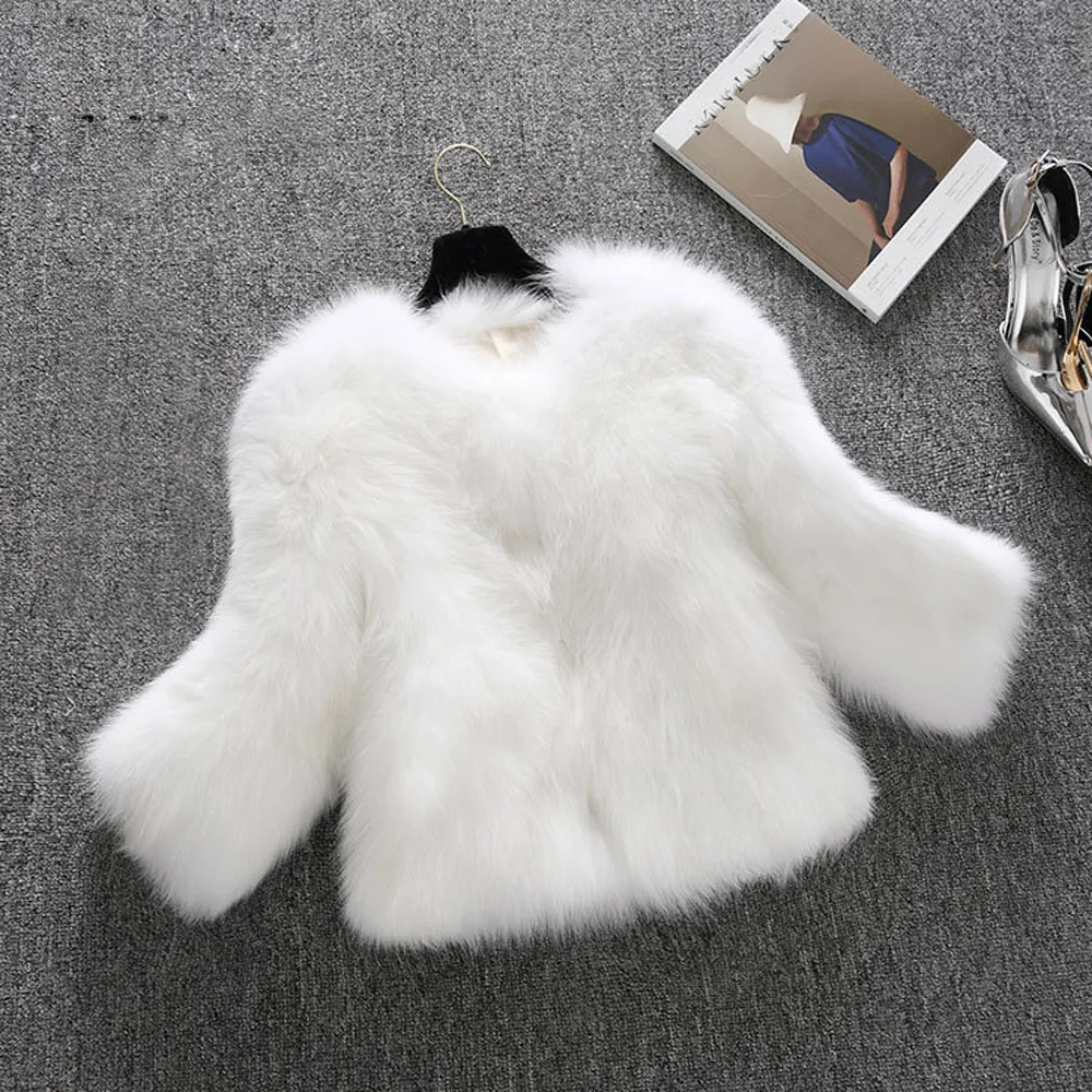 Faux Fur Coat Winter Women New Fashion Casual Warm Slim Sleeveless Faux Fox Fur Vest Winter Fluffy Winter Waistcoat Outerwear