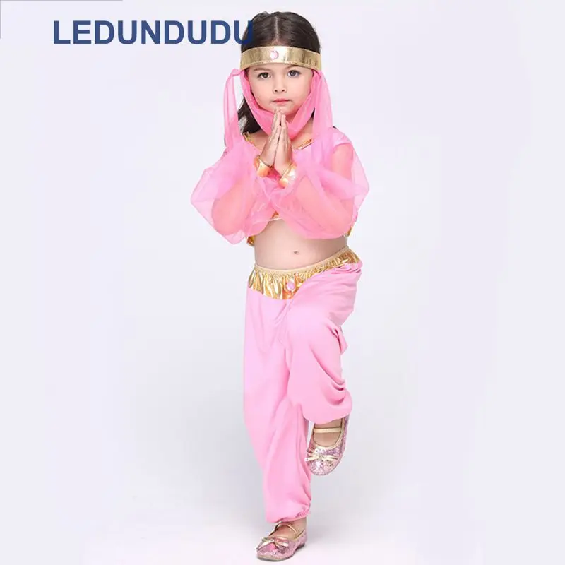 Kids Pink Lace Princess Cosplay Costumes Girls Ballet Dress Childres Dance Dress Fancy Party Suit   (8)